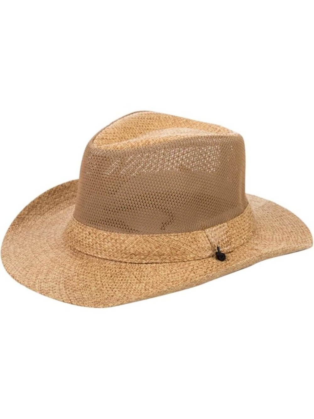 Wide Brim Straw Fedora Hat for Beach, Sun Protection & Fishing - Stylish
